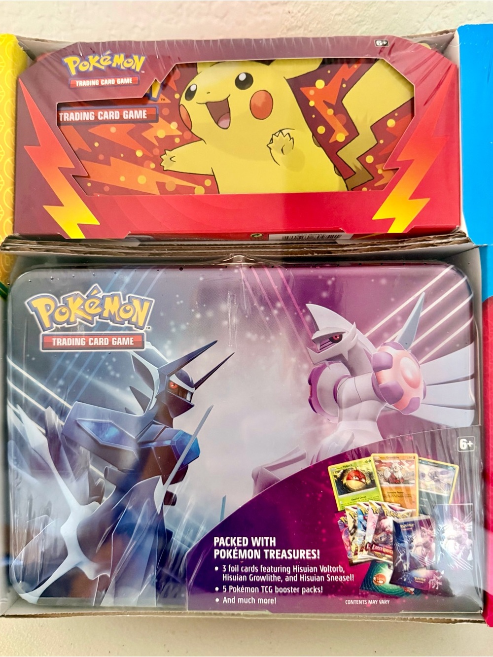 Trading Card Game Tin - Multicolor Collectible Tin